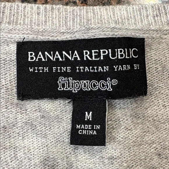 Banana Republic Light Gray Sweater - Picture 6 of 6